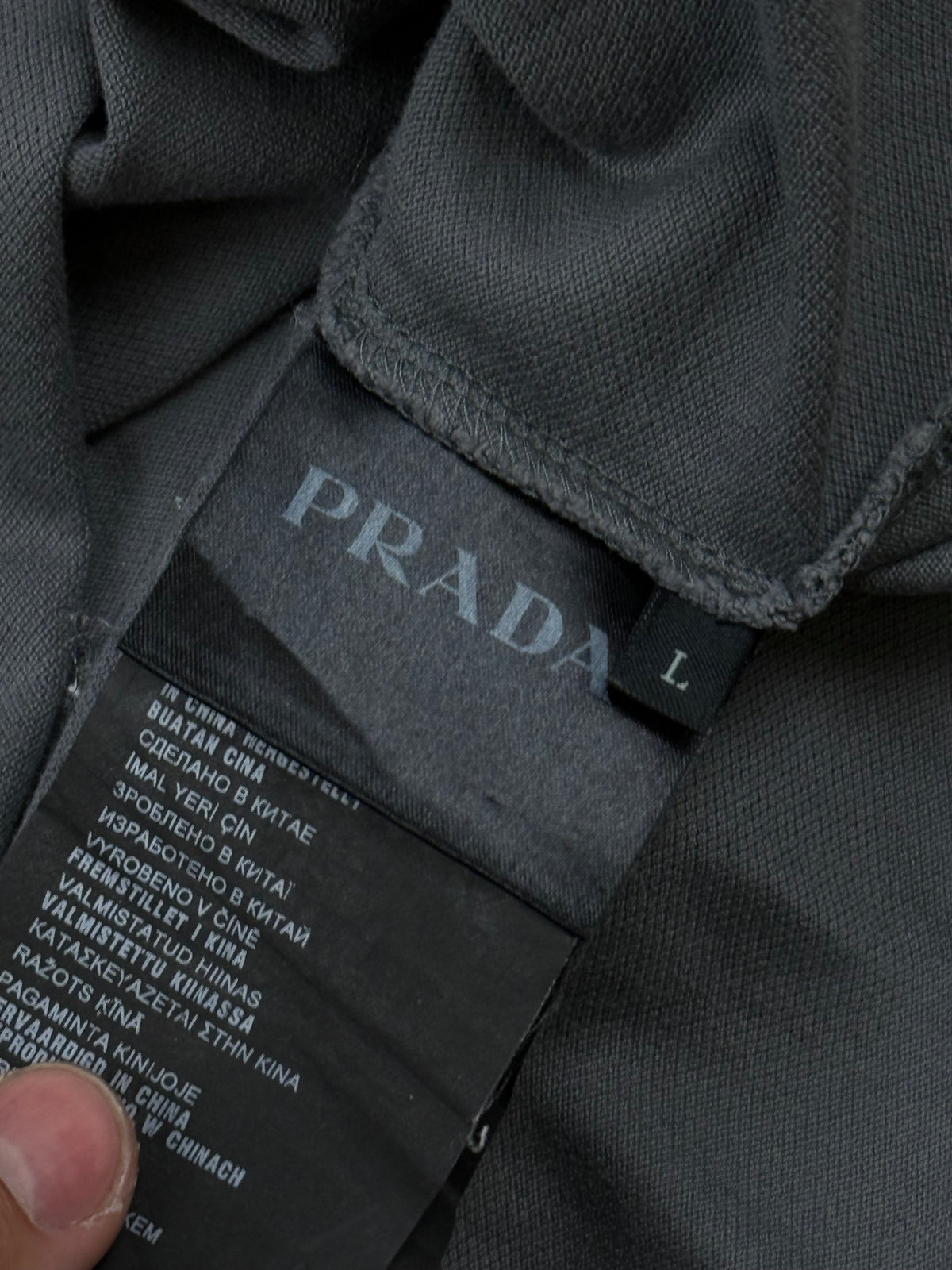 vintage Prada Luna Rossa polo {S}