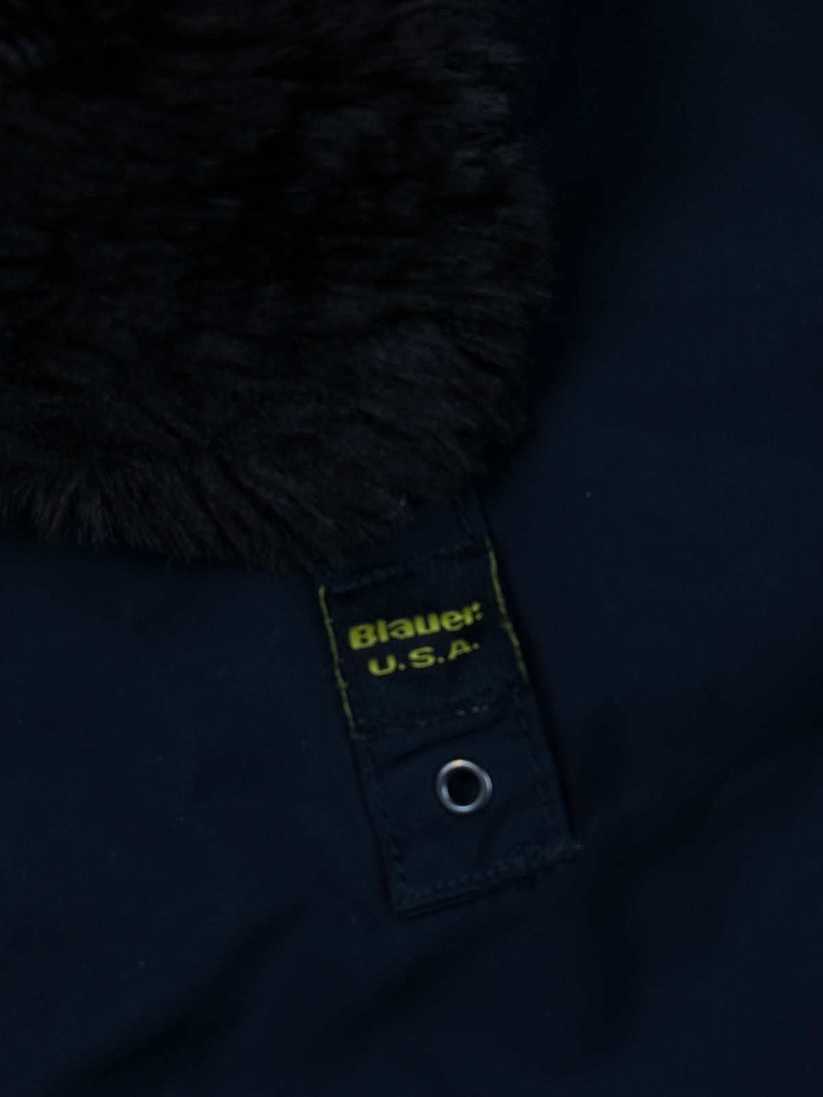 vintage Blauer winterjacket {XL}