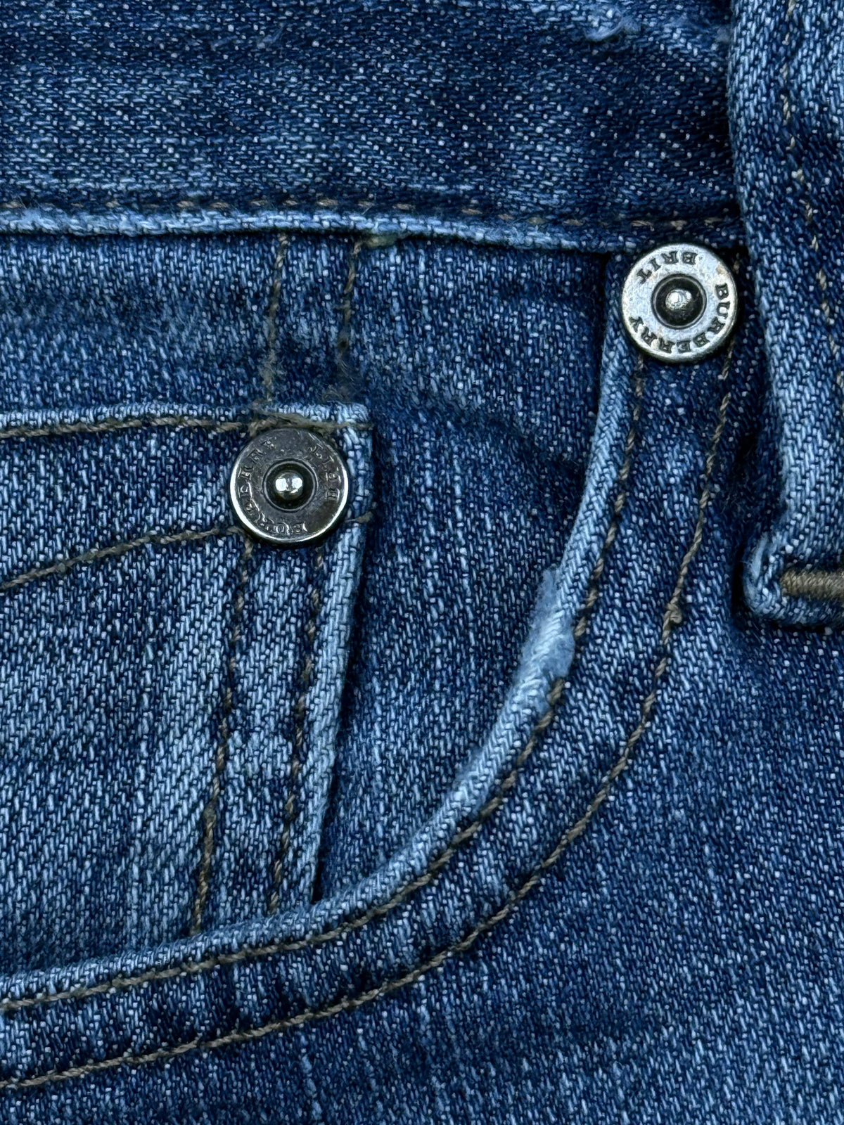 vintage Burberry jeans {S}
