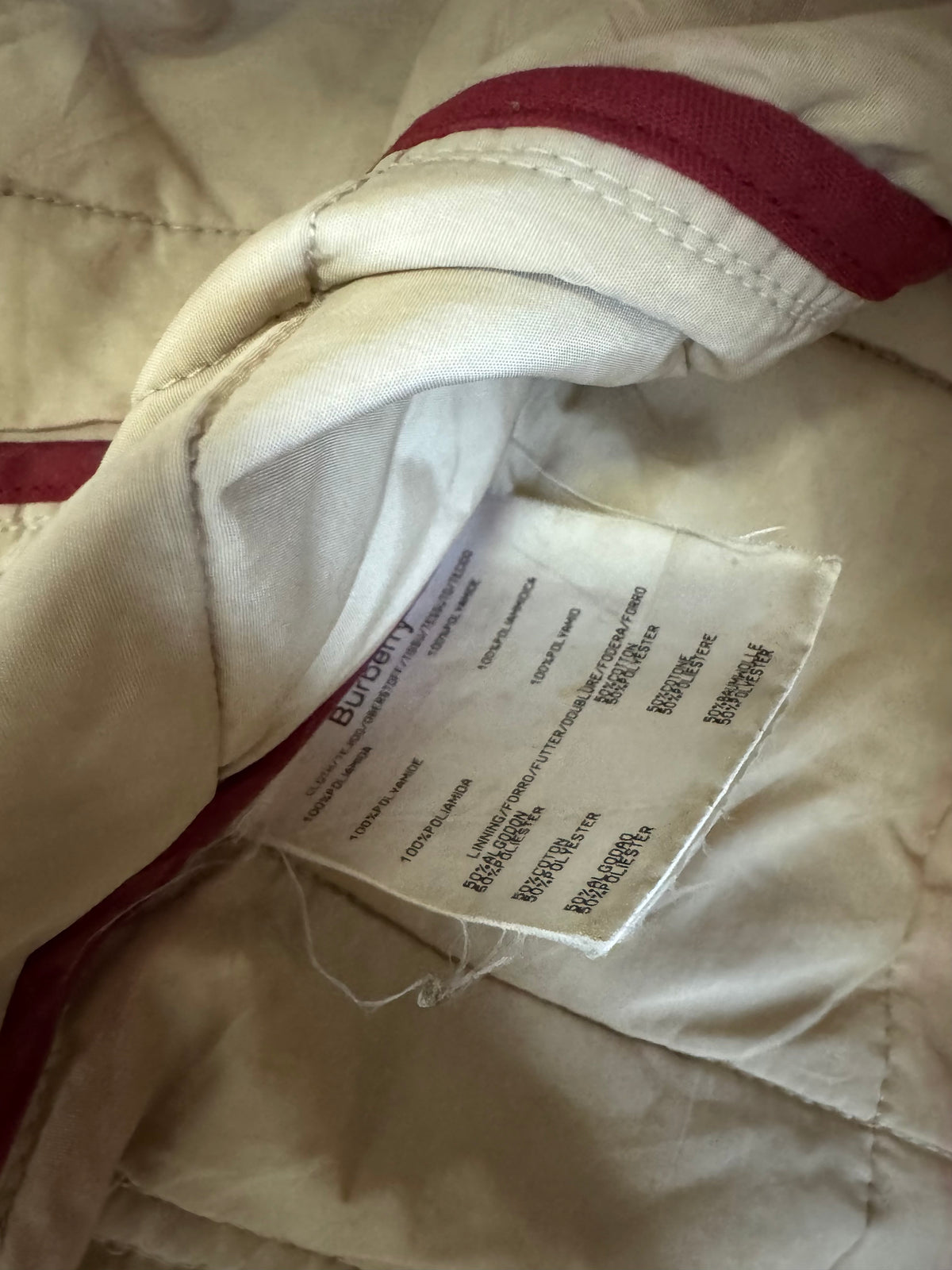 vintage Burberry quilted jacket {M}
