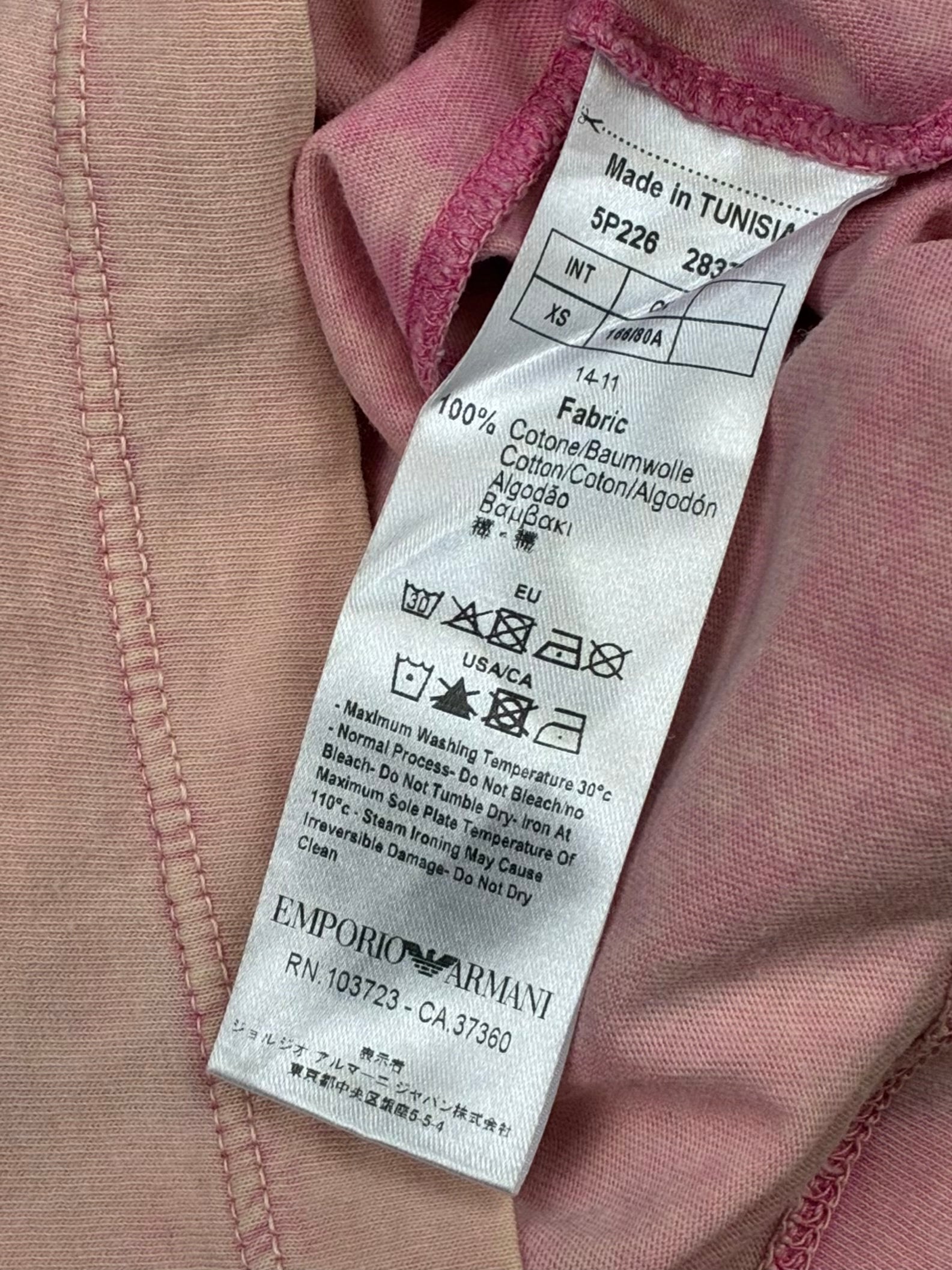 vintage Emporio Armani EA7 top {S}