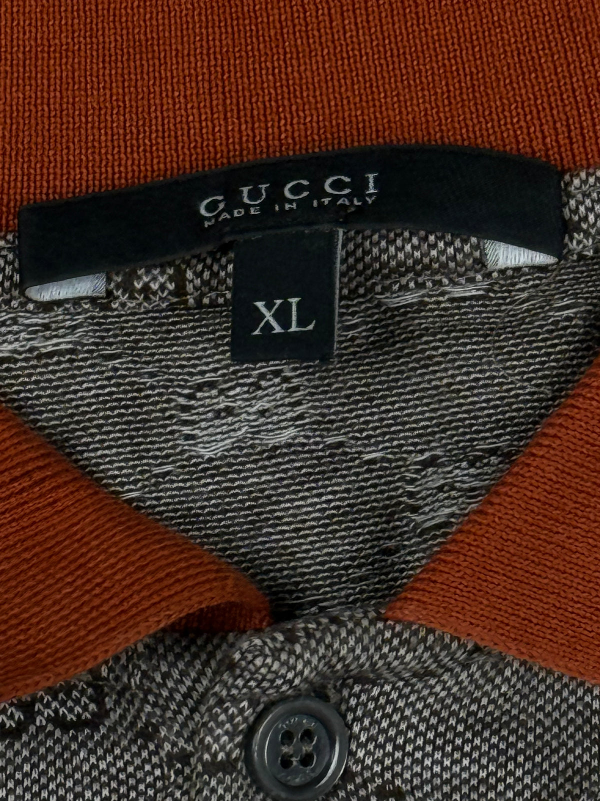 vintage Gucci monogram polo {L}