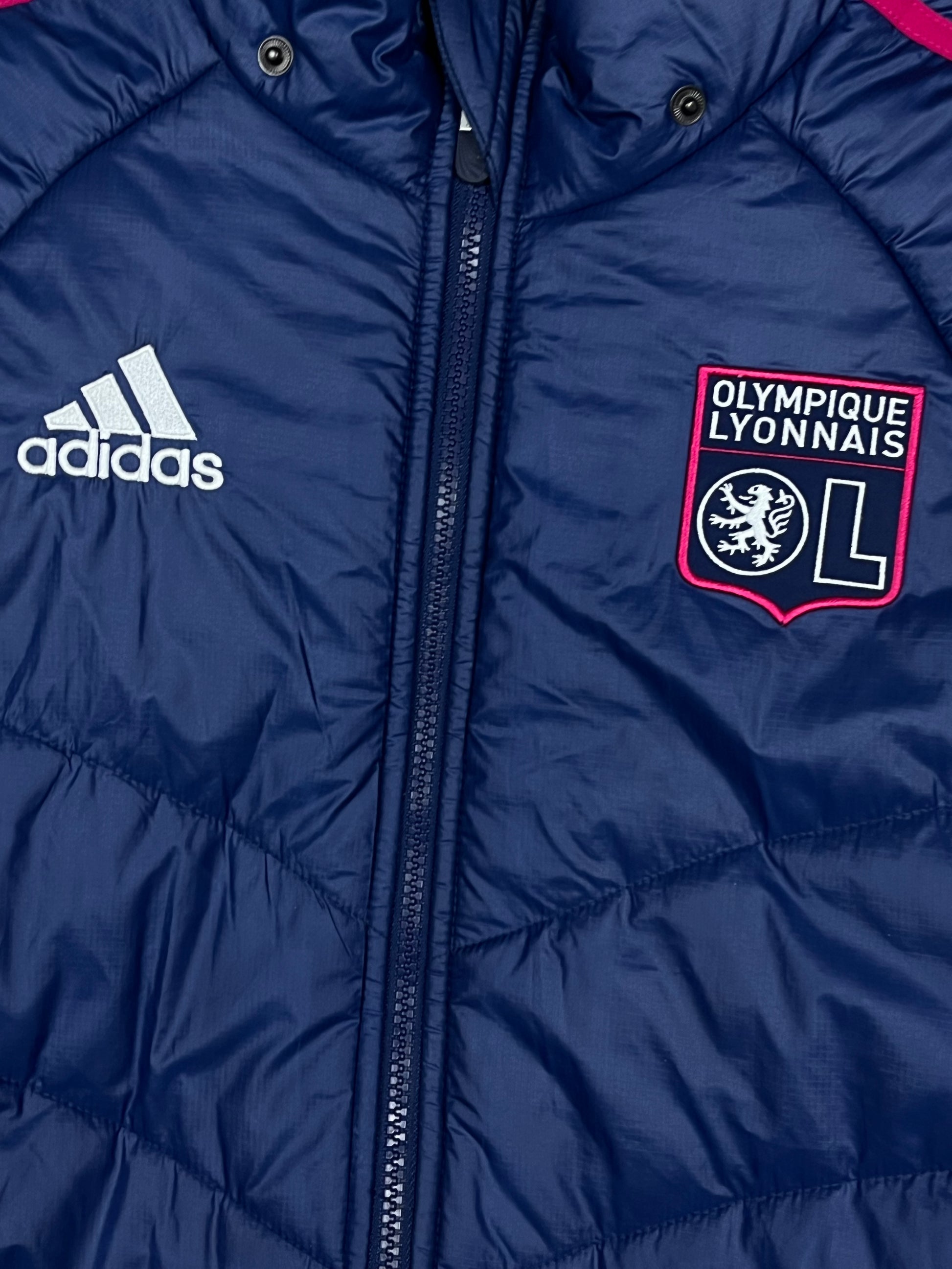 vintage Adidas Olympique Lyon vest {M}