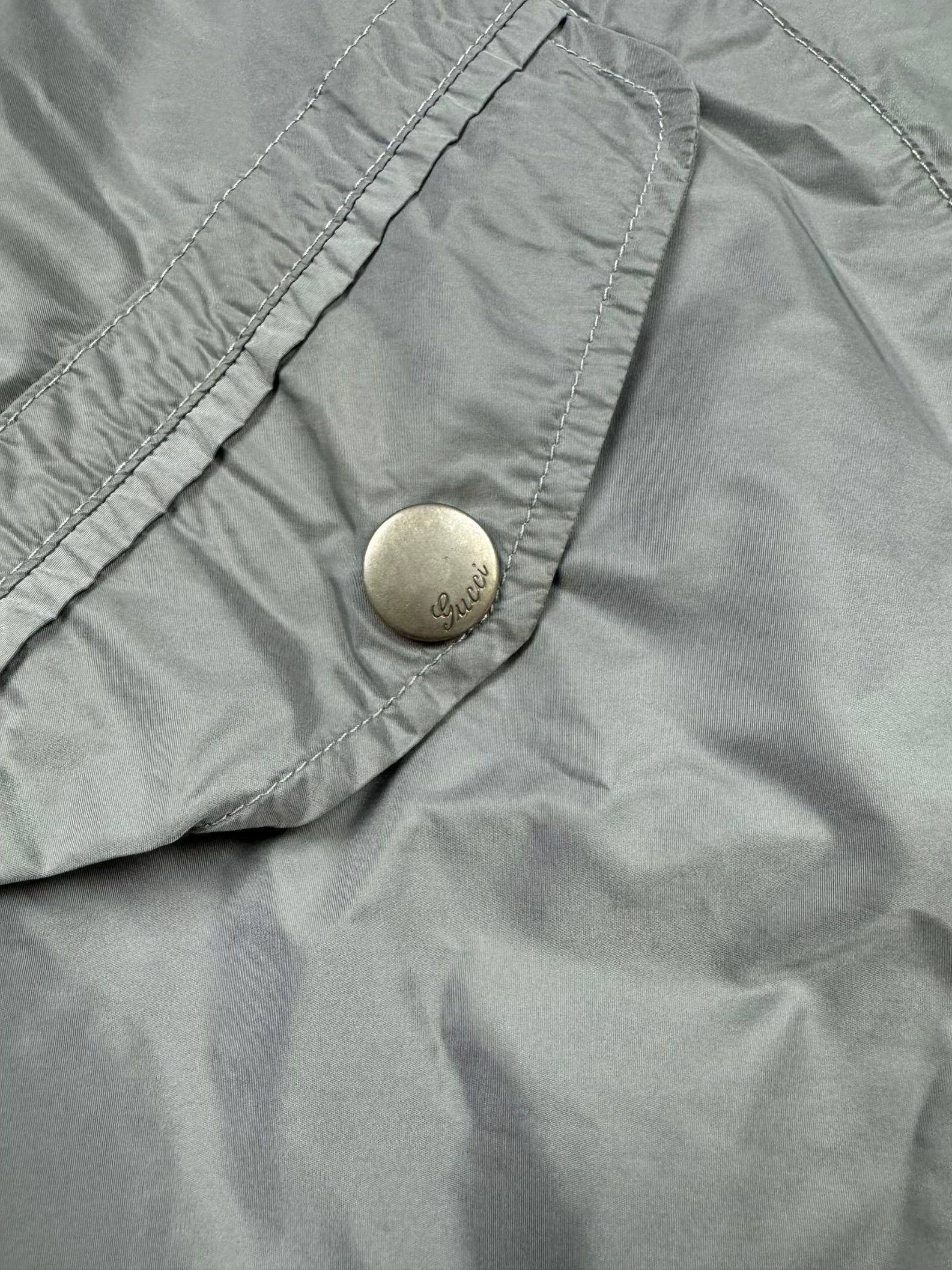 vintage reversible Gucci bomber {S}