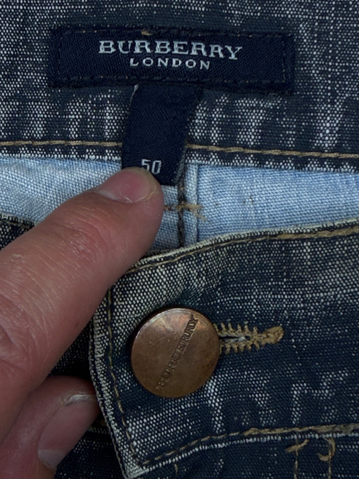 vintage Burberry jeans {L}