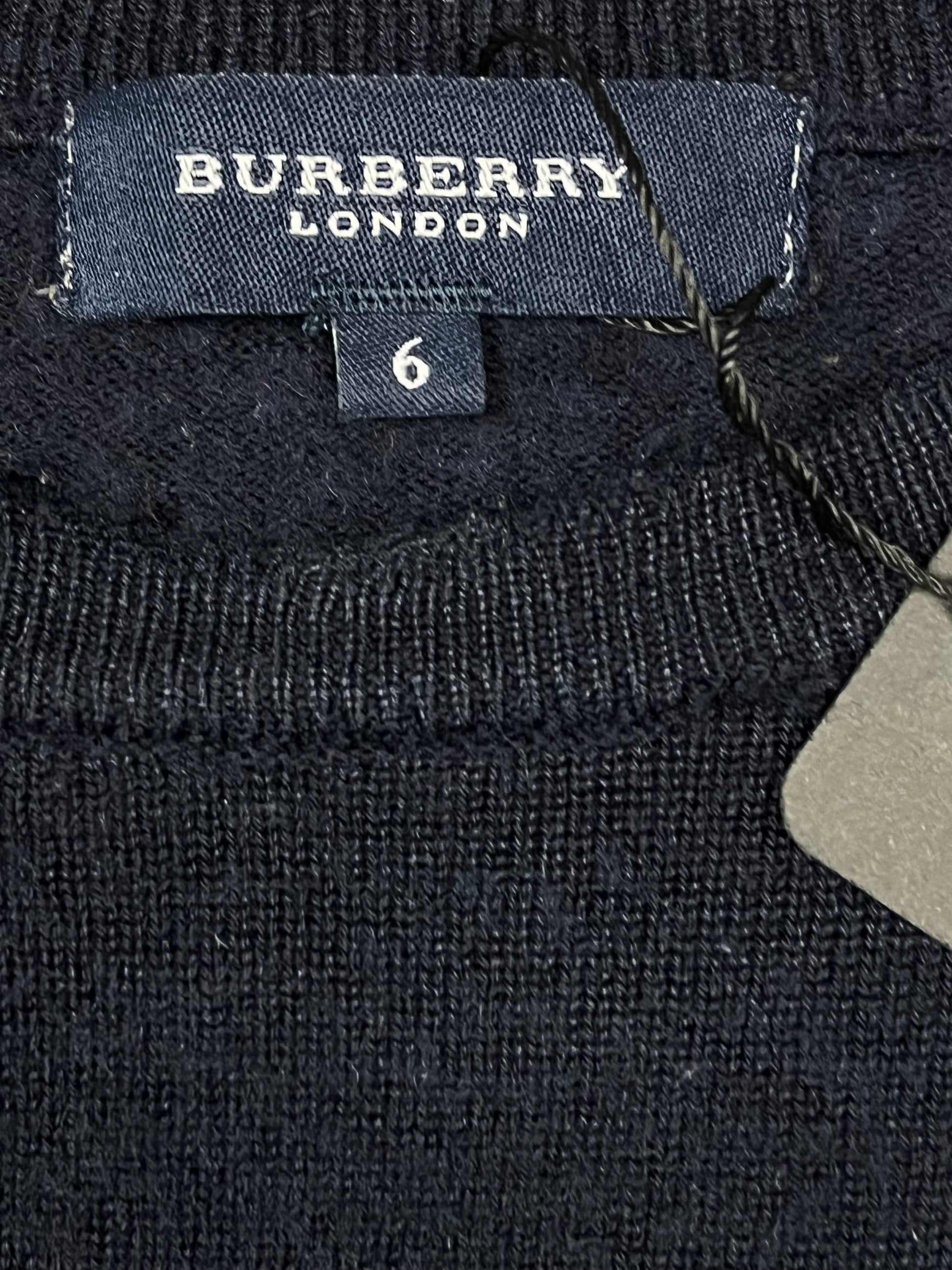 vintage Burberry knittedsweater {M}