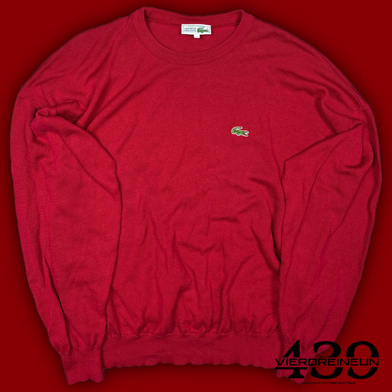 vintage Lacoste knittedsweater {M}