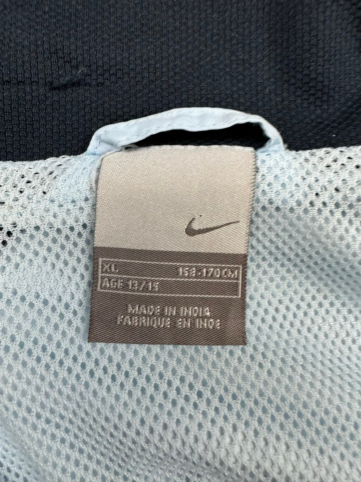 vintage babyblue Nike AIRMAX windbreaker {S}