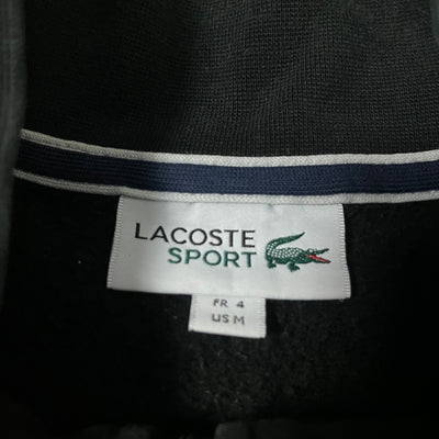 black Lacoste sweatjacket {M}