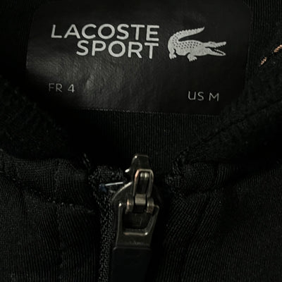 black Lacoste sweatjacket {M}