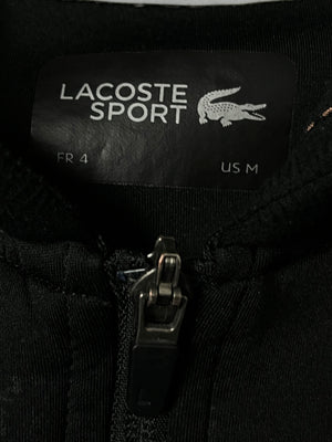 black Lacoste sweatjacket {M}