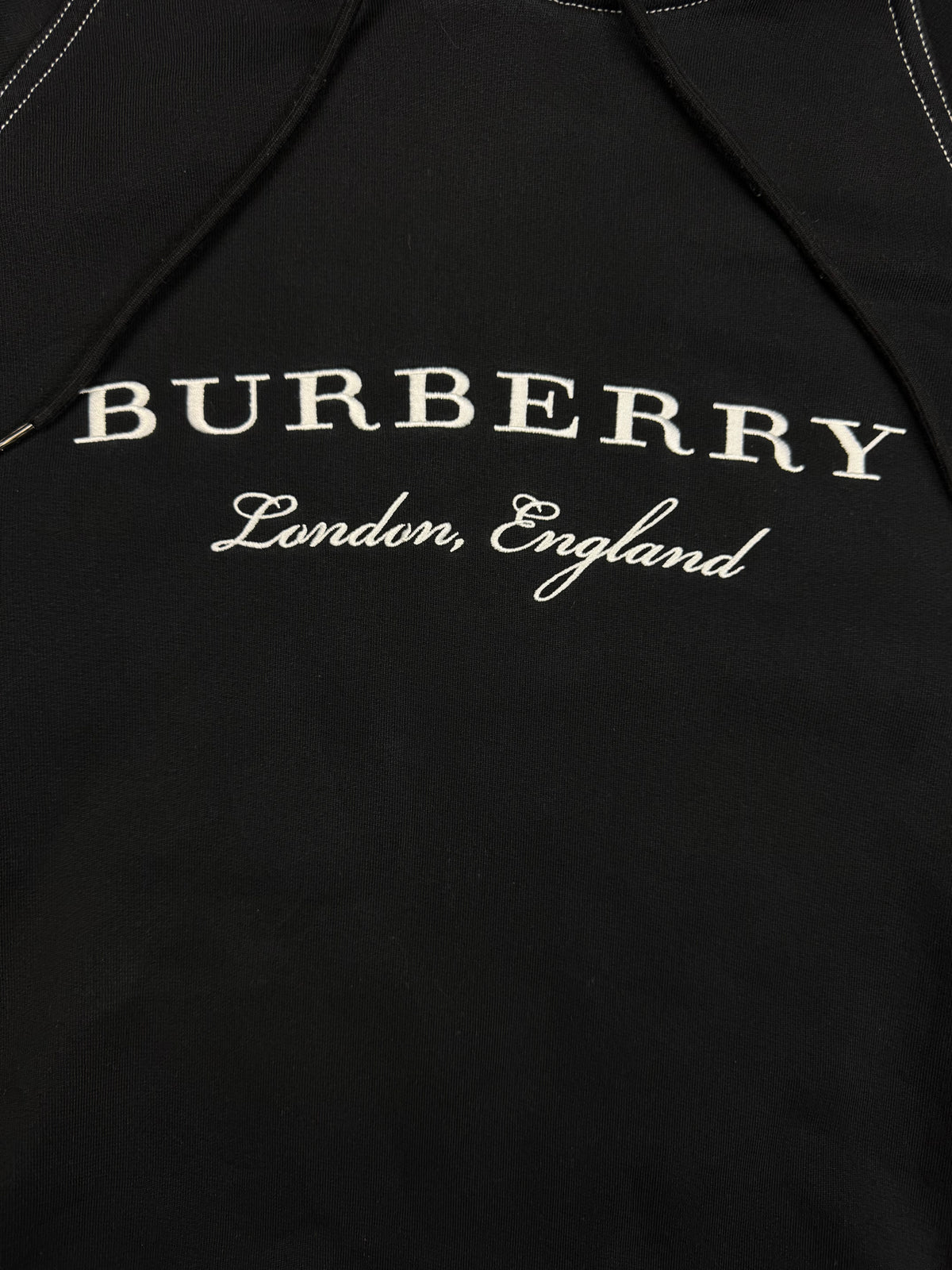 vintage Burberry hoodie {L}