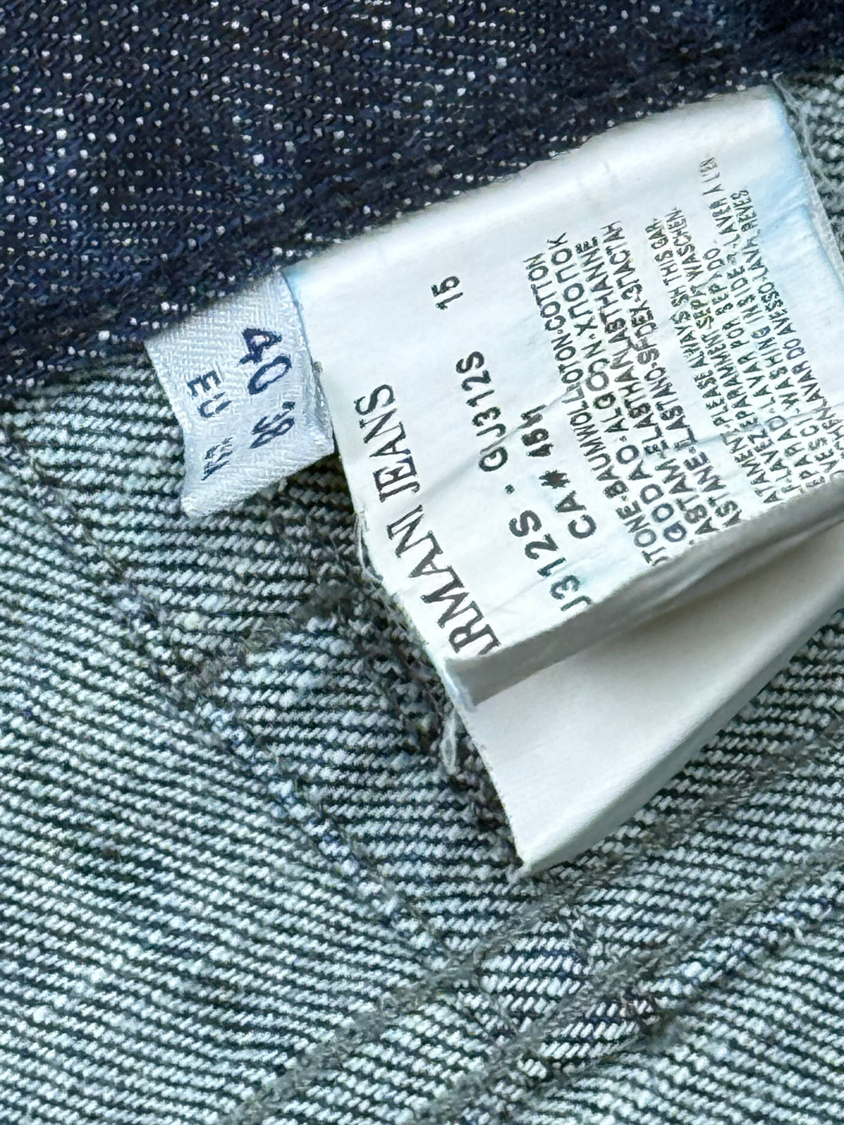 vintage Armani jeans