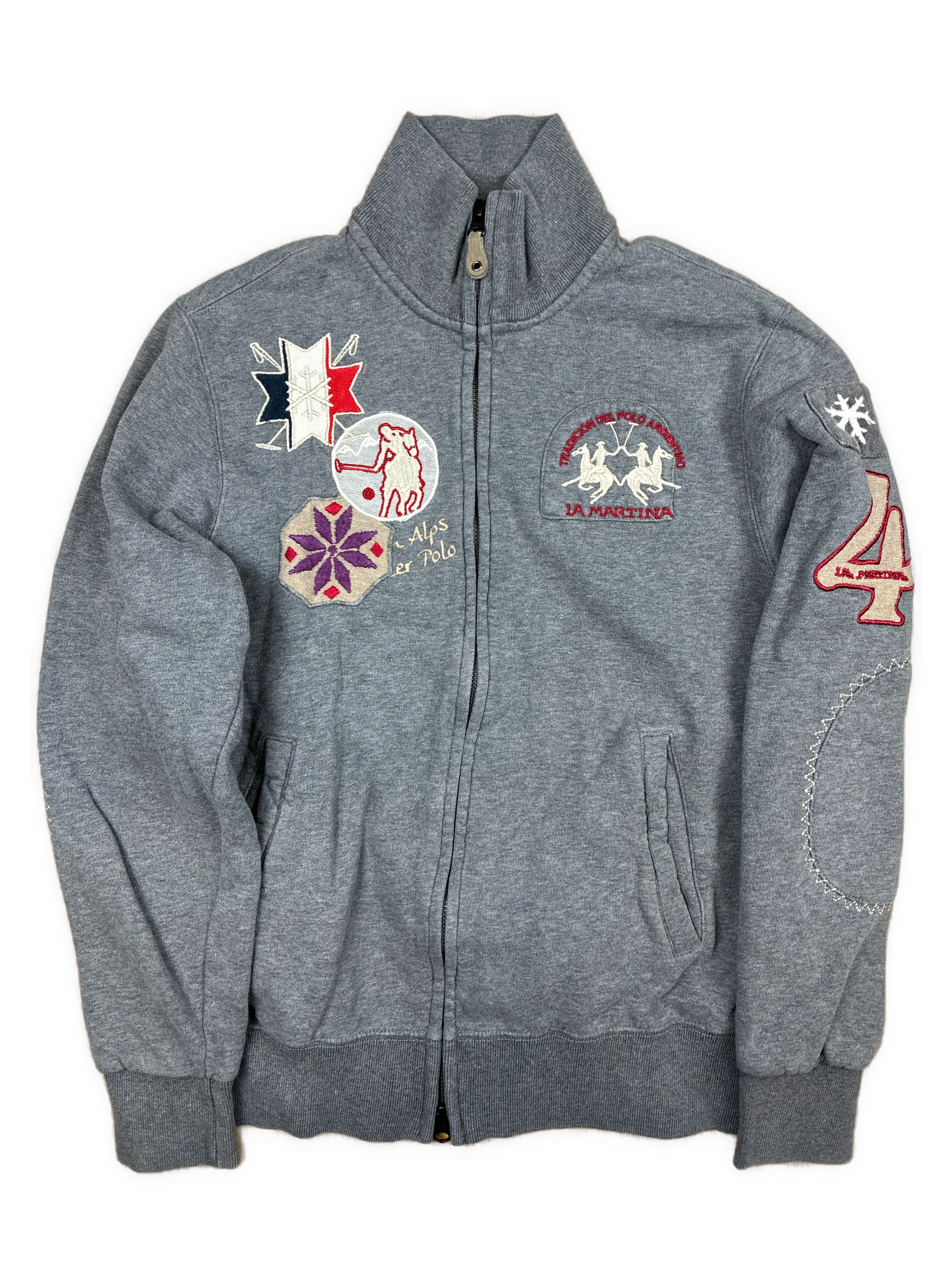 vintage La Martina sweatjacket {S}