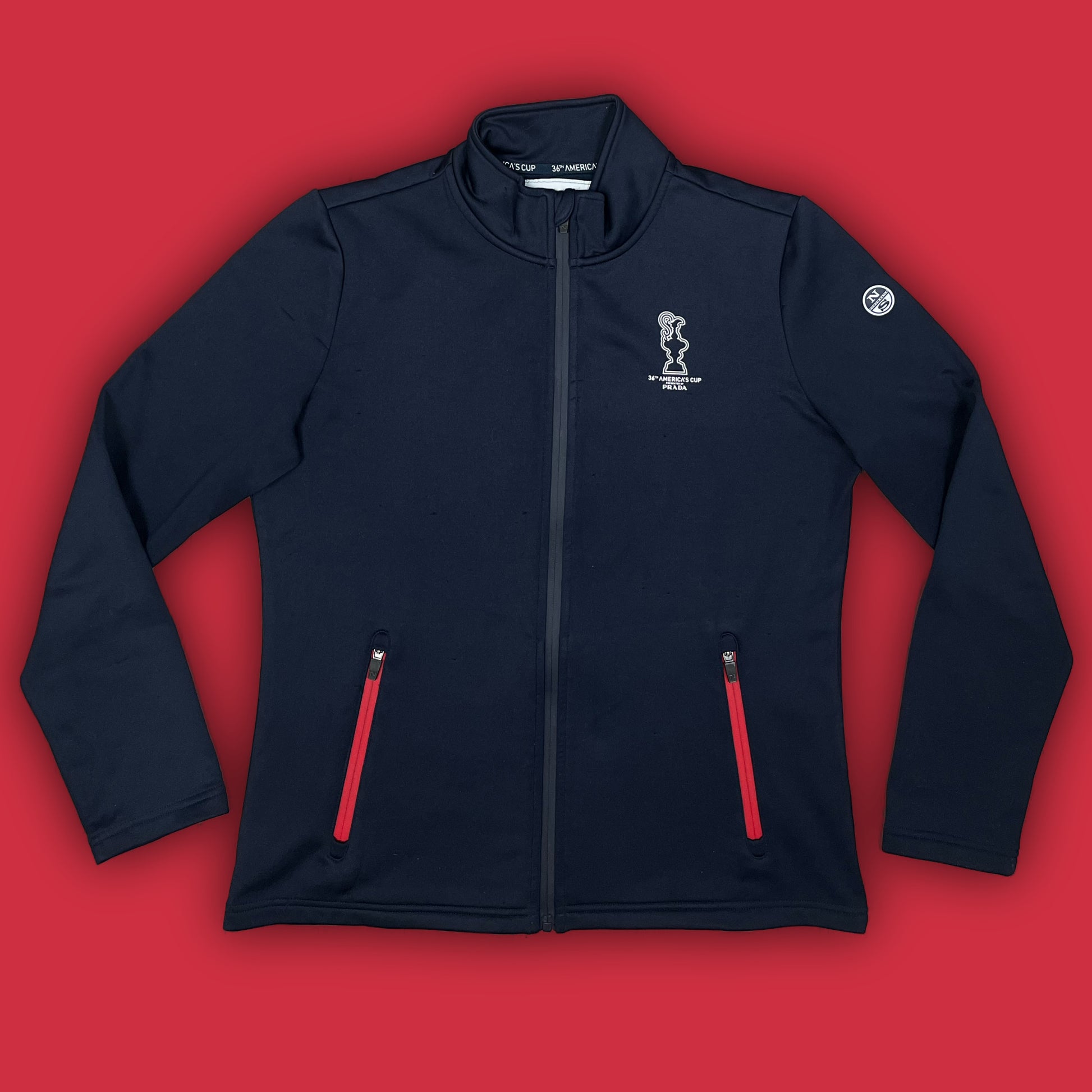 navyblue North Sails Prada Americas Cup trackjacket {S}