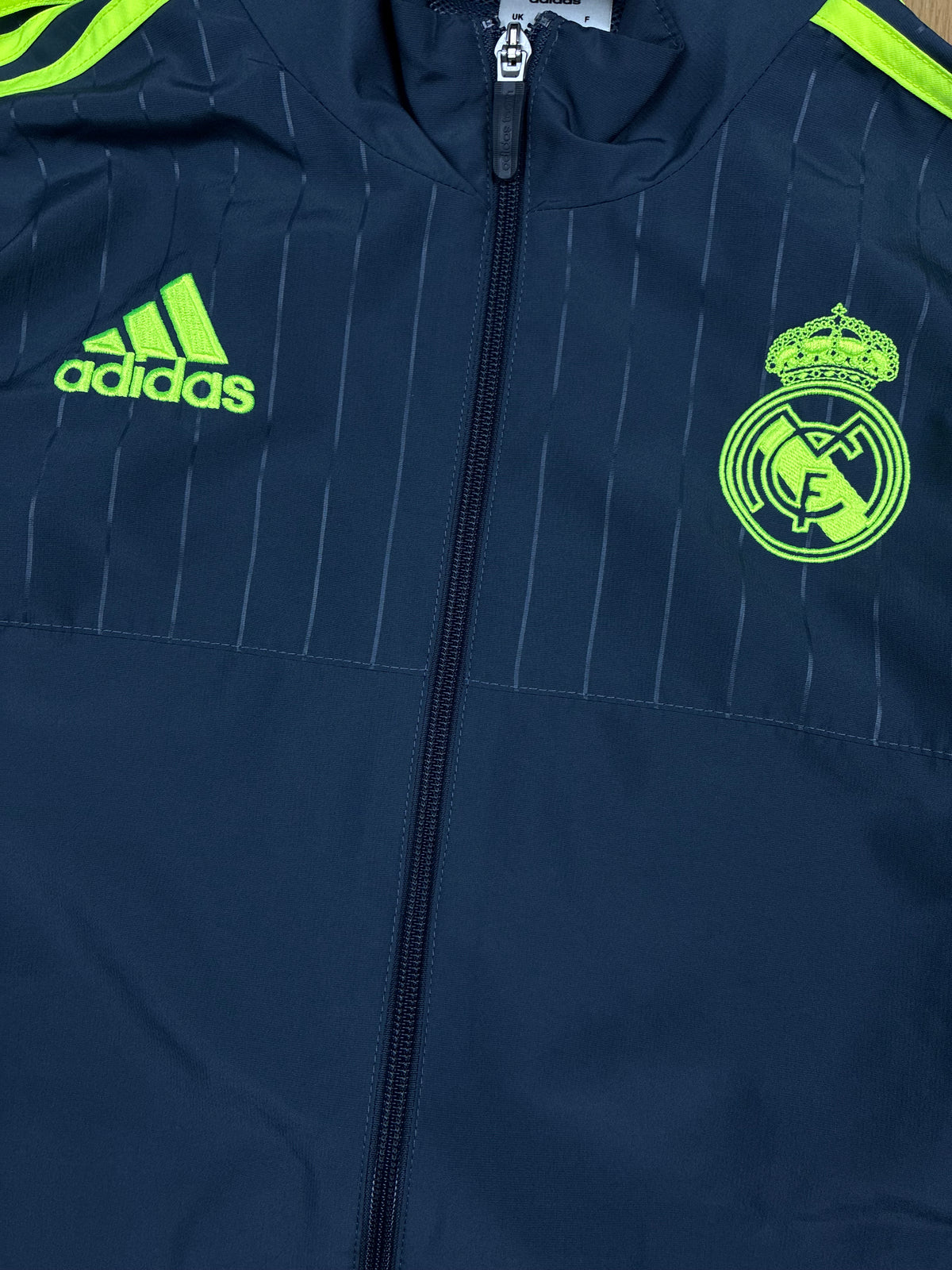 vintage Adidas Real Madrid windbreaker {S}