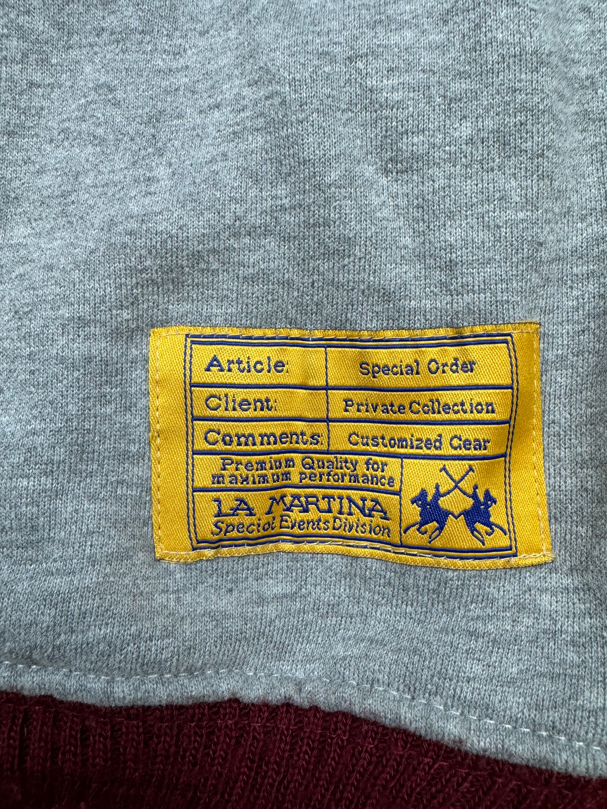 vintage La Martina sweatjacket {M}