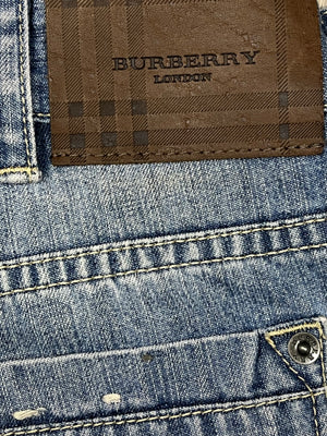 vintage Burberry jeans {S}