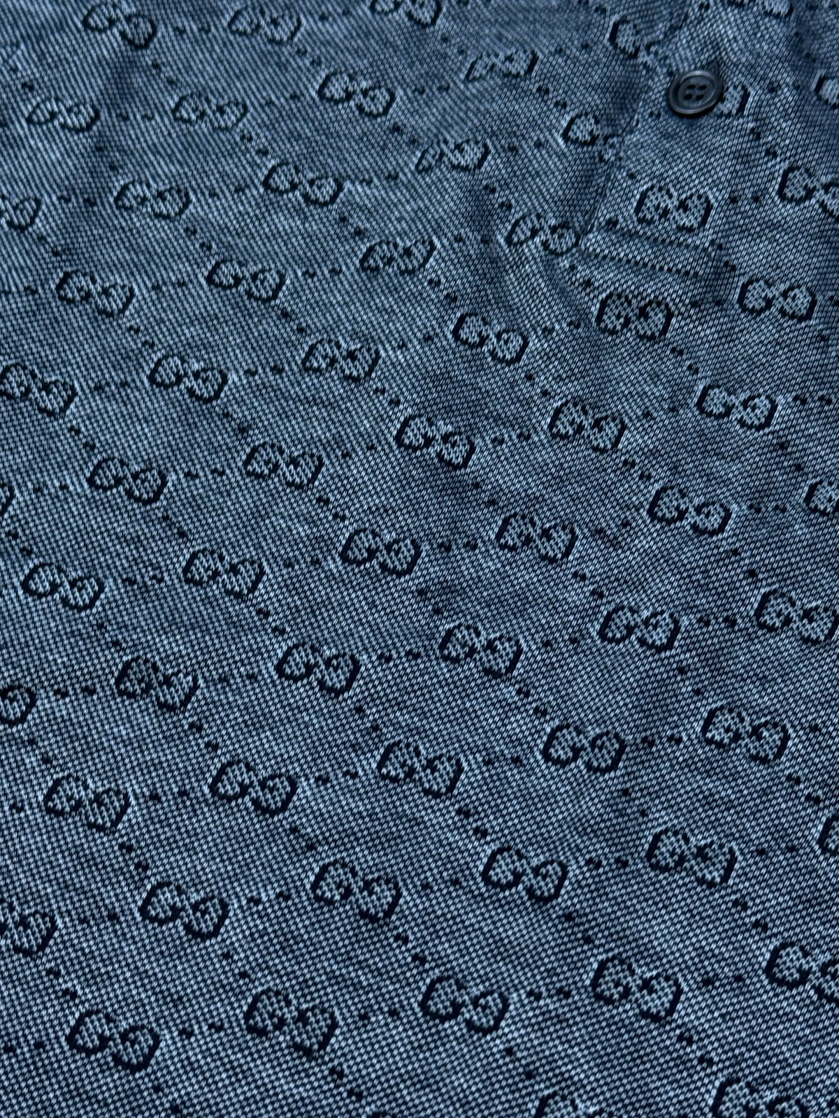 vintage Gucci monogram polo