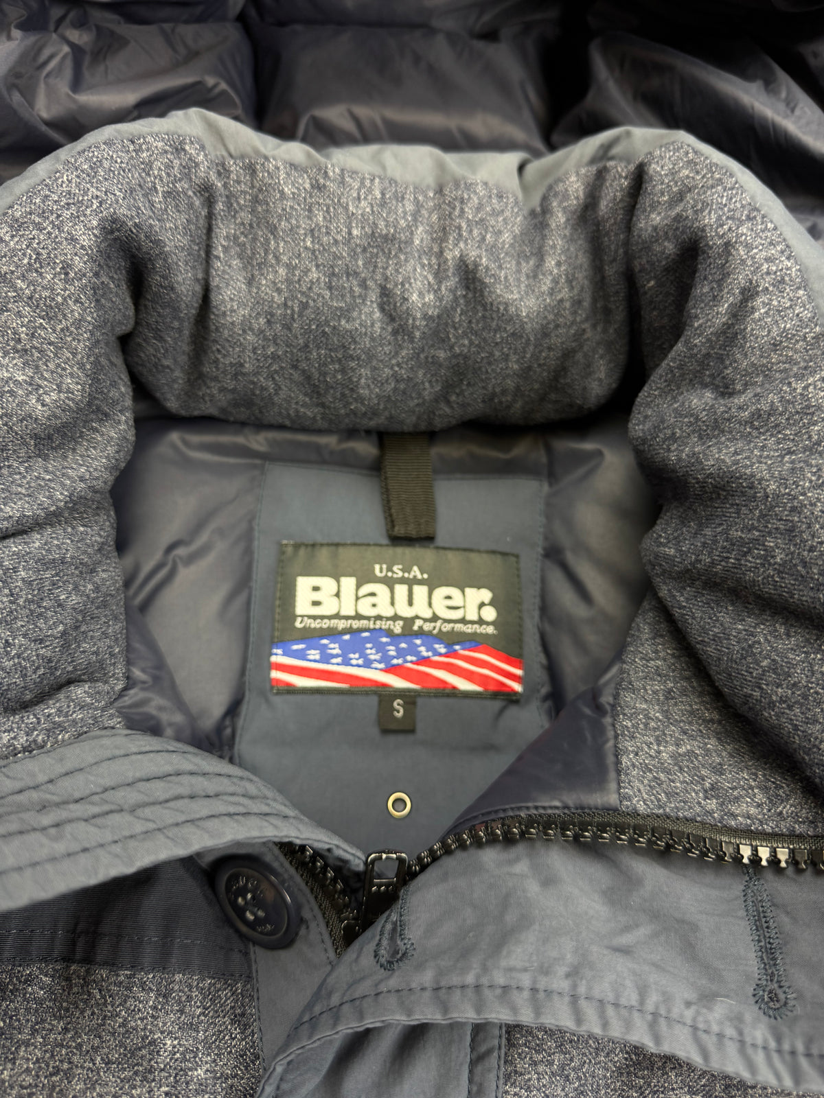 vintage Blauer winterjacket {S}