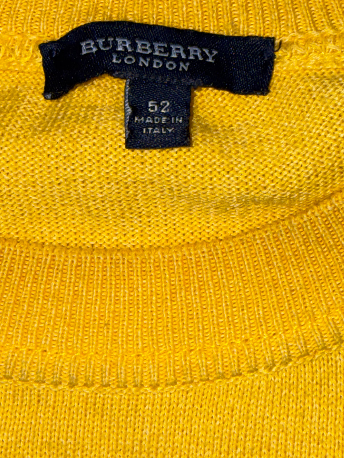 vintage Burberry knittedsweater {L}