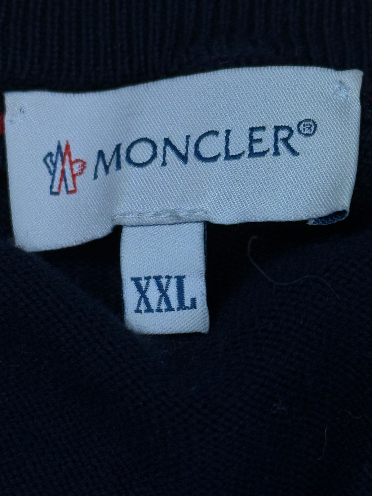vintage navyblue Moncler knittedsweater {L}