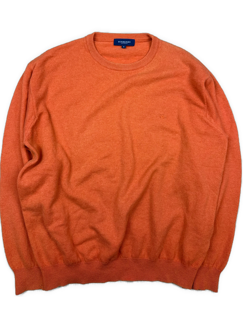 vintage Burberry knittedsweater {L}