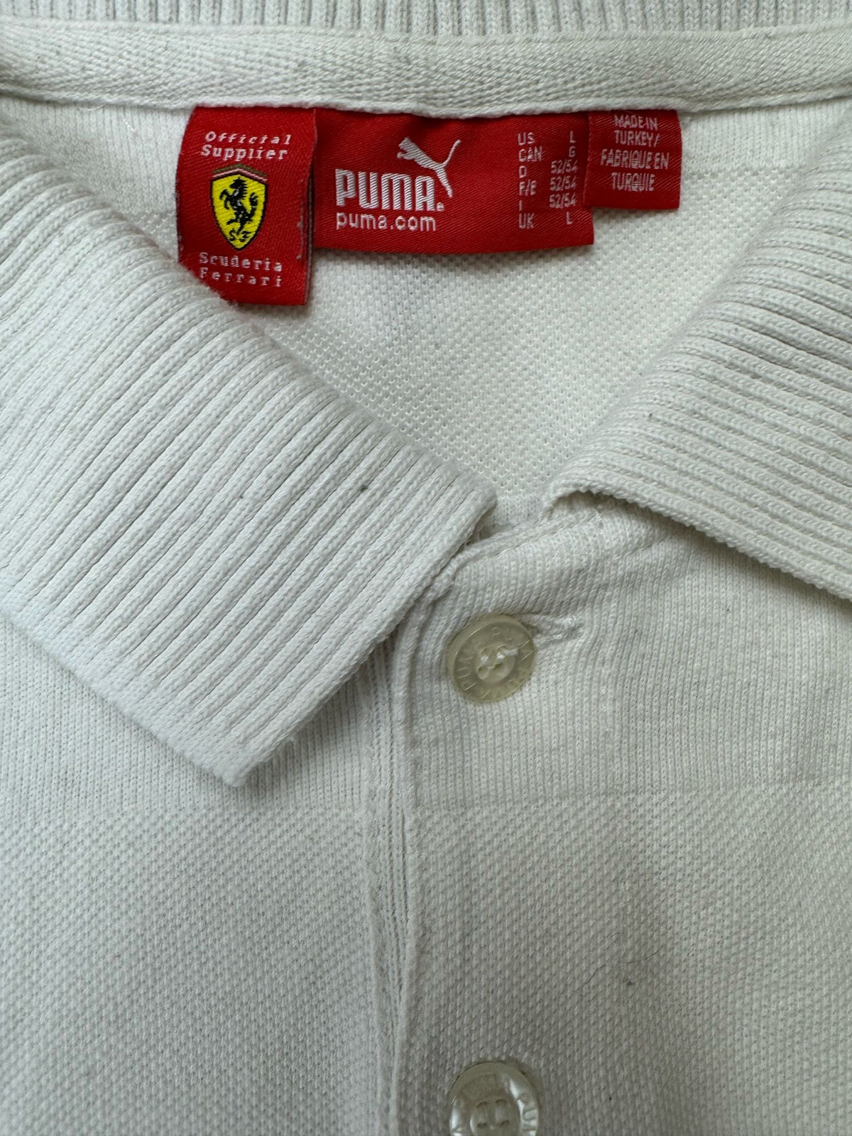 vintage Puma Ferrari polo {XL}