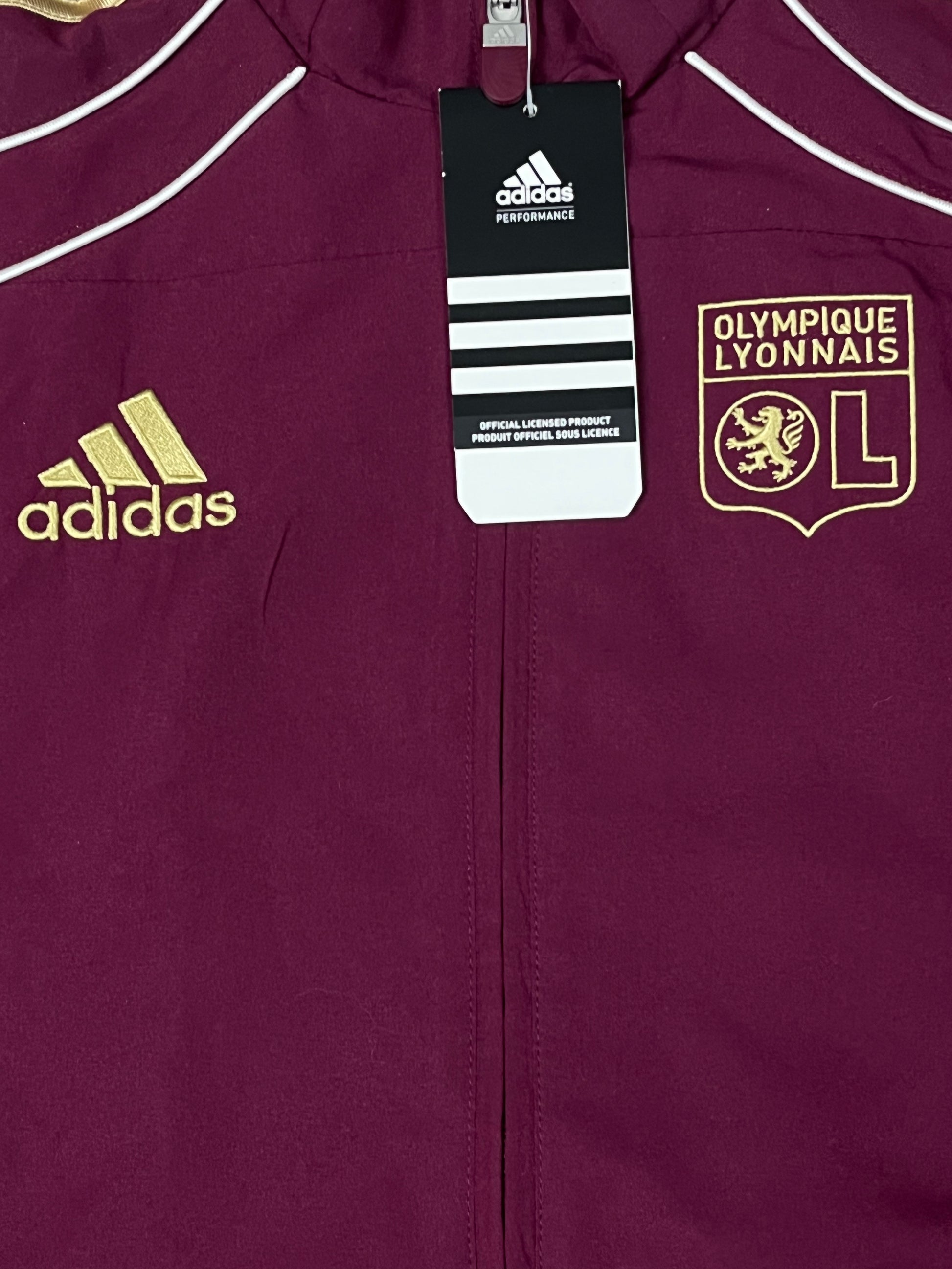 vintage Adidas Olympique Lyon tracksuit DSWT{M}