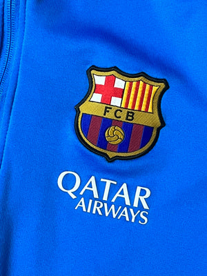 vintage babyblue Nike Fc Barcelona trackjacket {M}