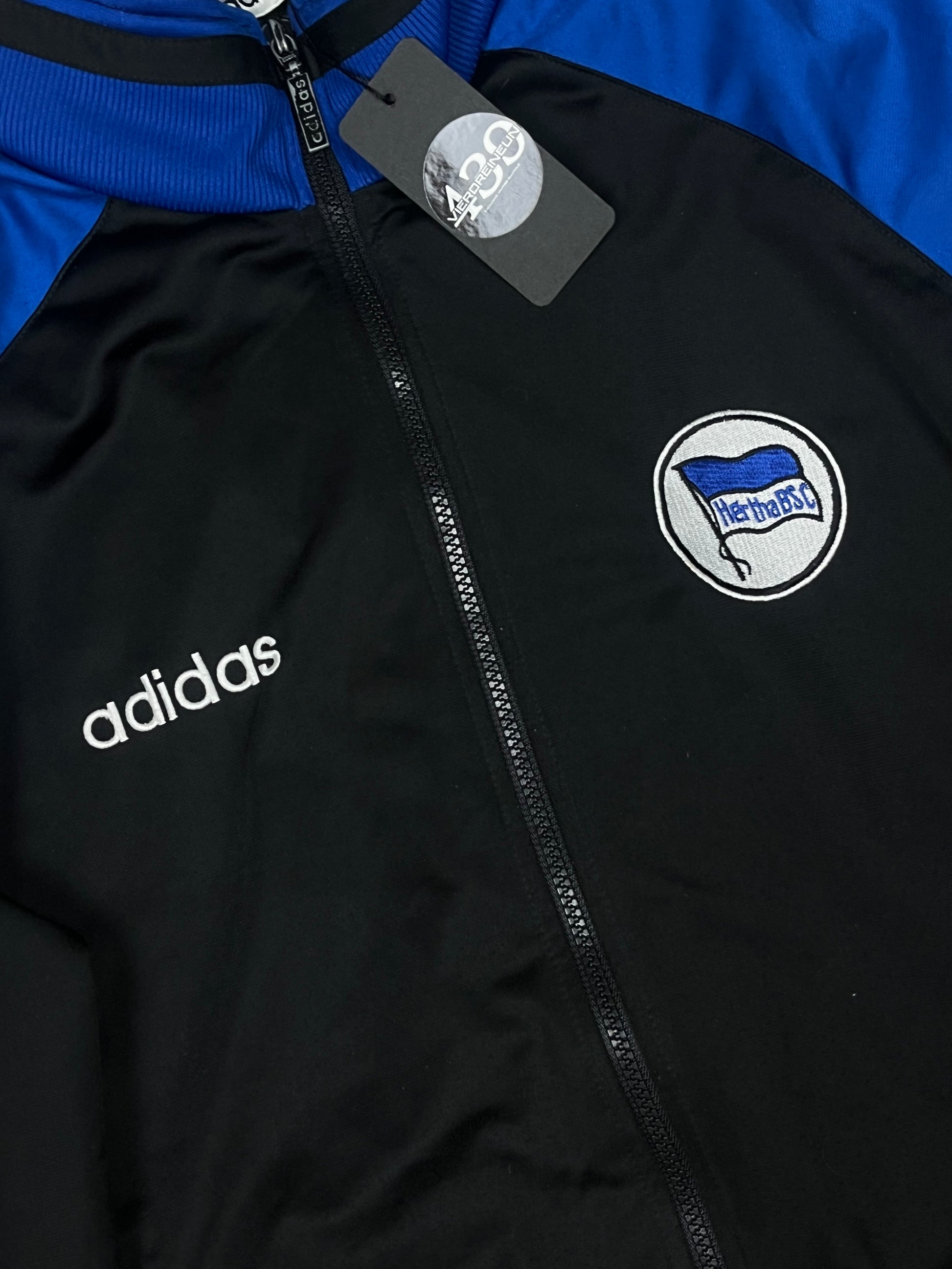 vintage Adidas Herta BSC trackjacket {L}