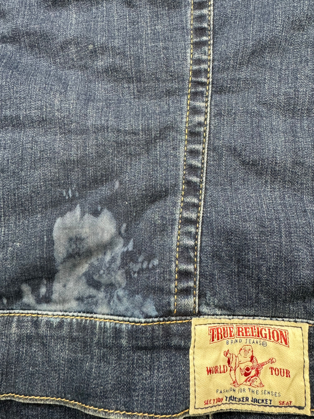 vintage True Religion jeansjacket {S}