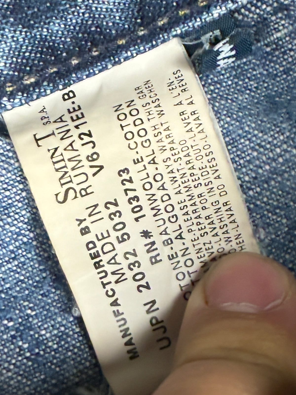 vintage Armani jeans {L}