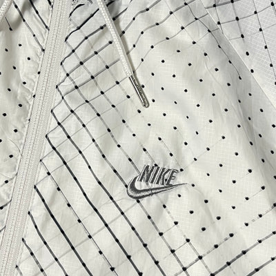 vintage white Nike TN/TUNED reversible windbreaker {M}