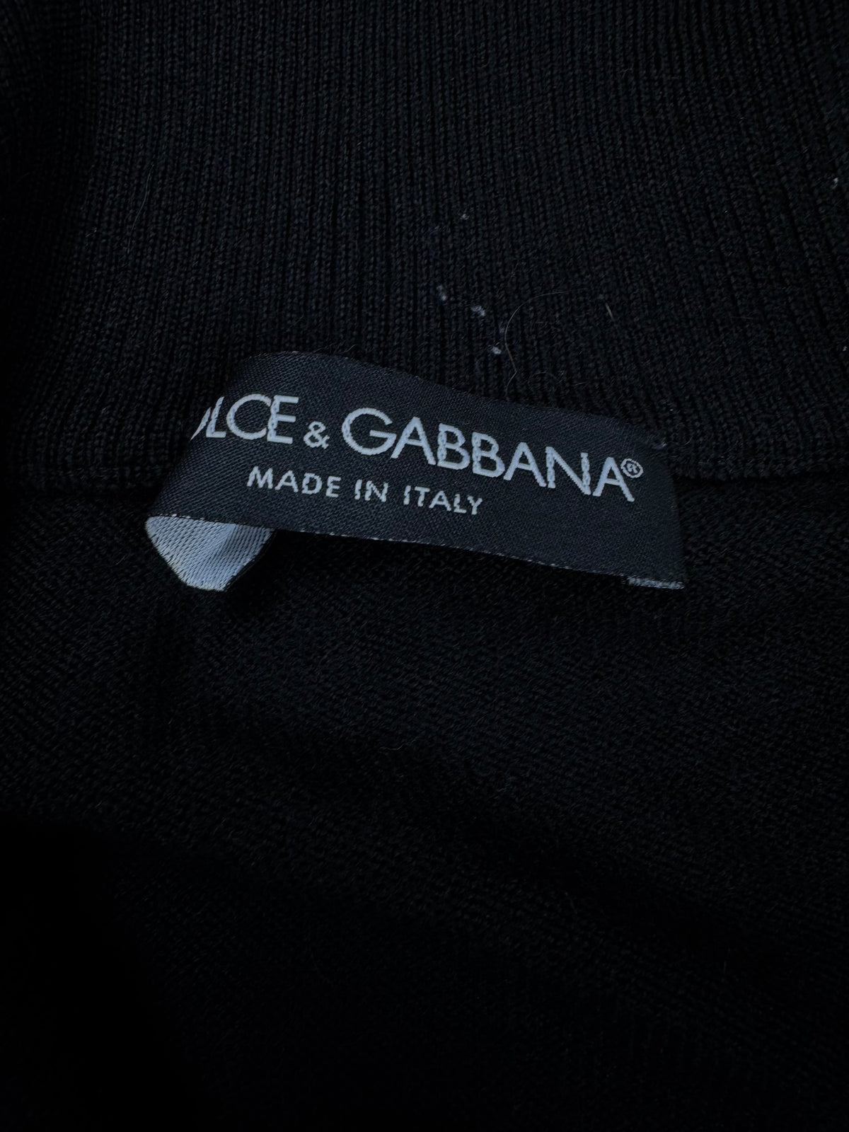 vintage Dolce & Gabbana quarterzip {M}