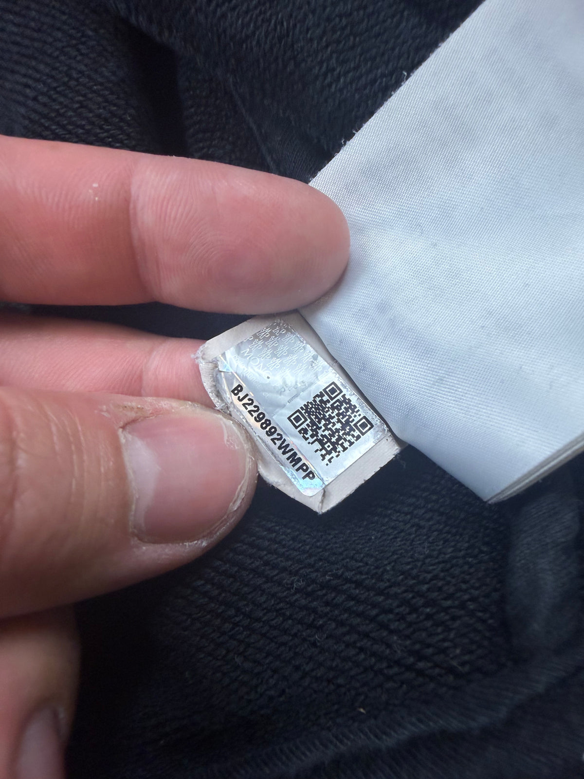 vintage Moncler sweatjacket {M}