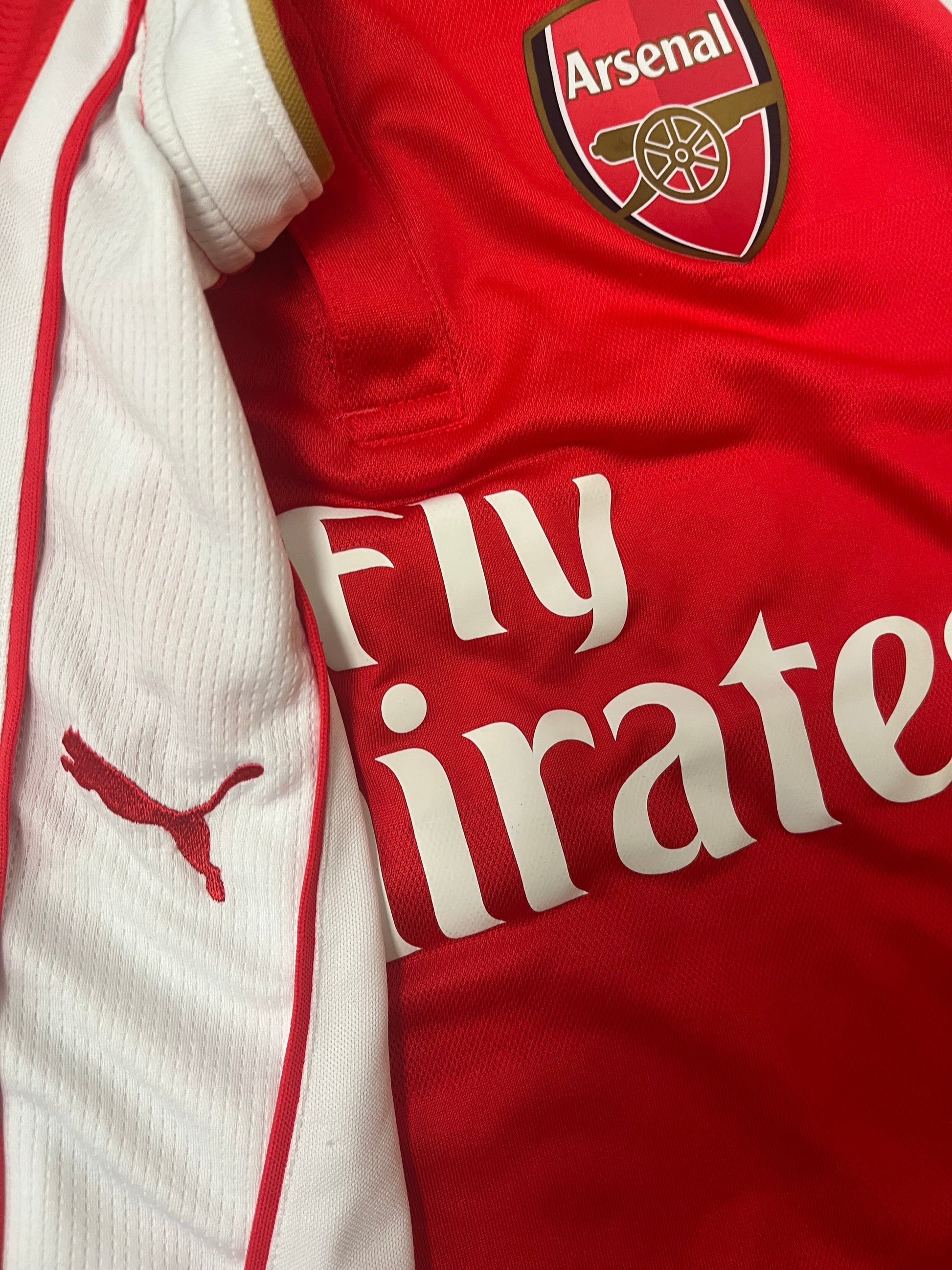 vintage Puma Fc Arsenal 2015-2016 home jersey {XS}