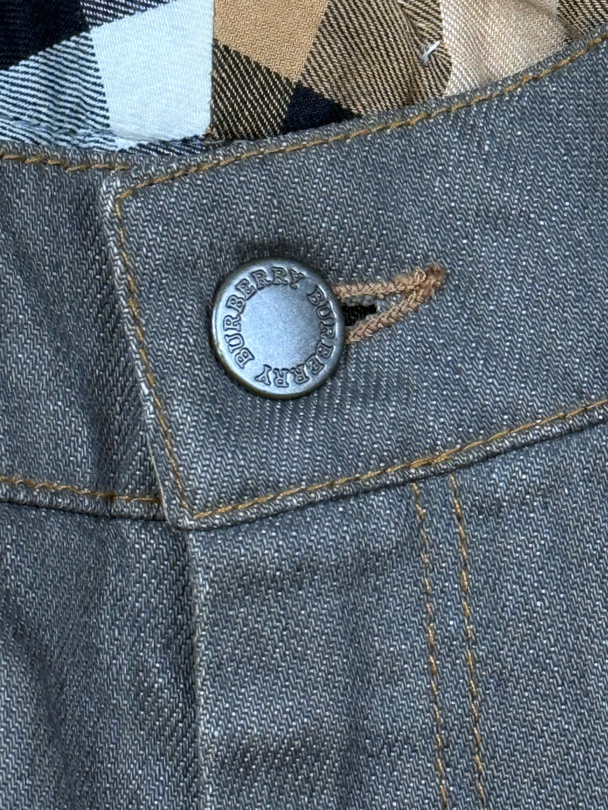 vintage Burberry jeans {S}
