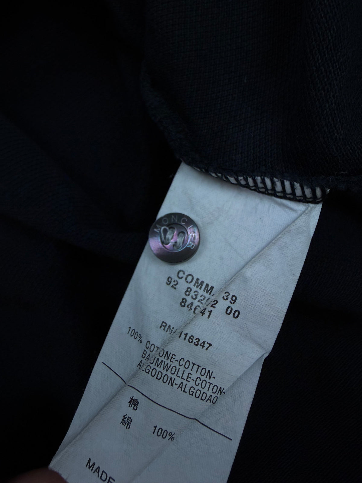 vintage Moncler polo {L}