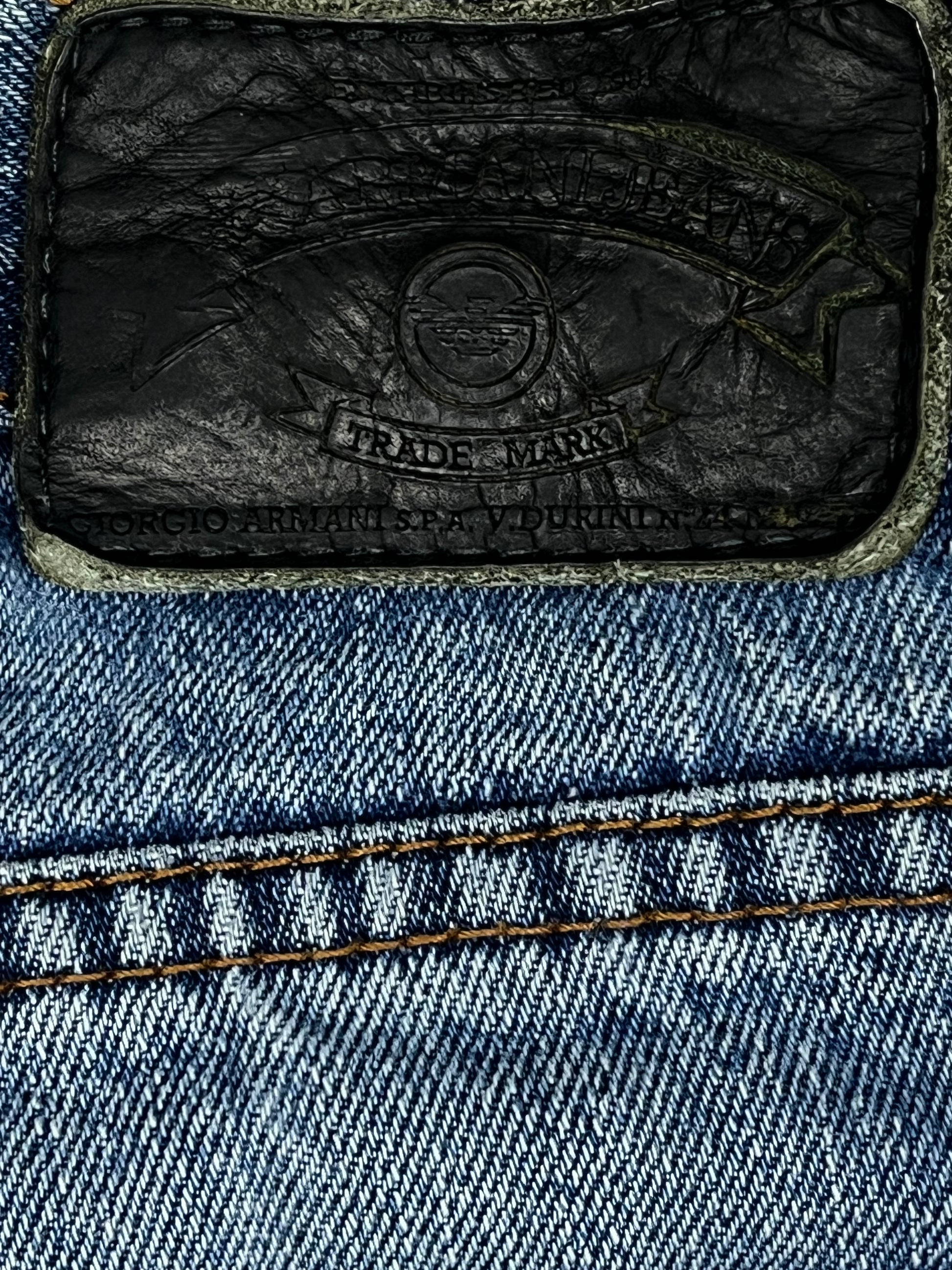 vintage Armani jeans {L}