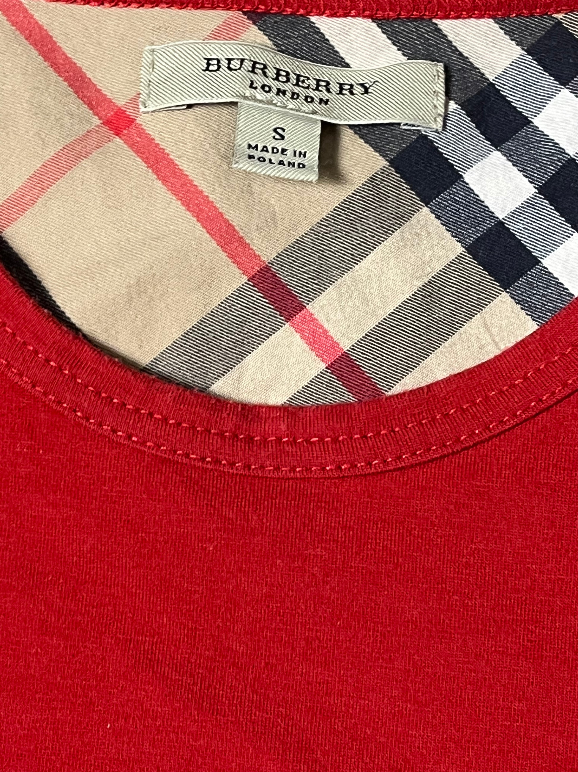 vintage Burberry longsleeve {S}