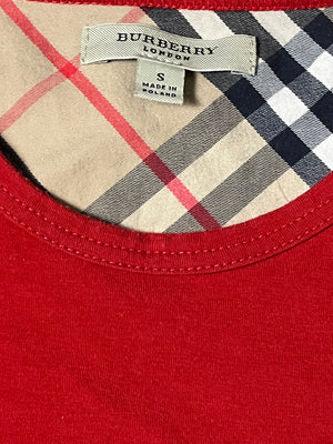 vintage Burberry longsleeve {S}