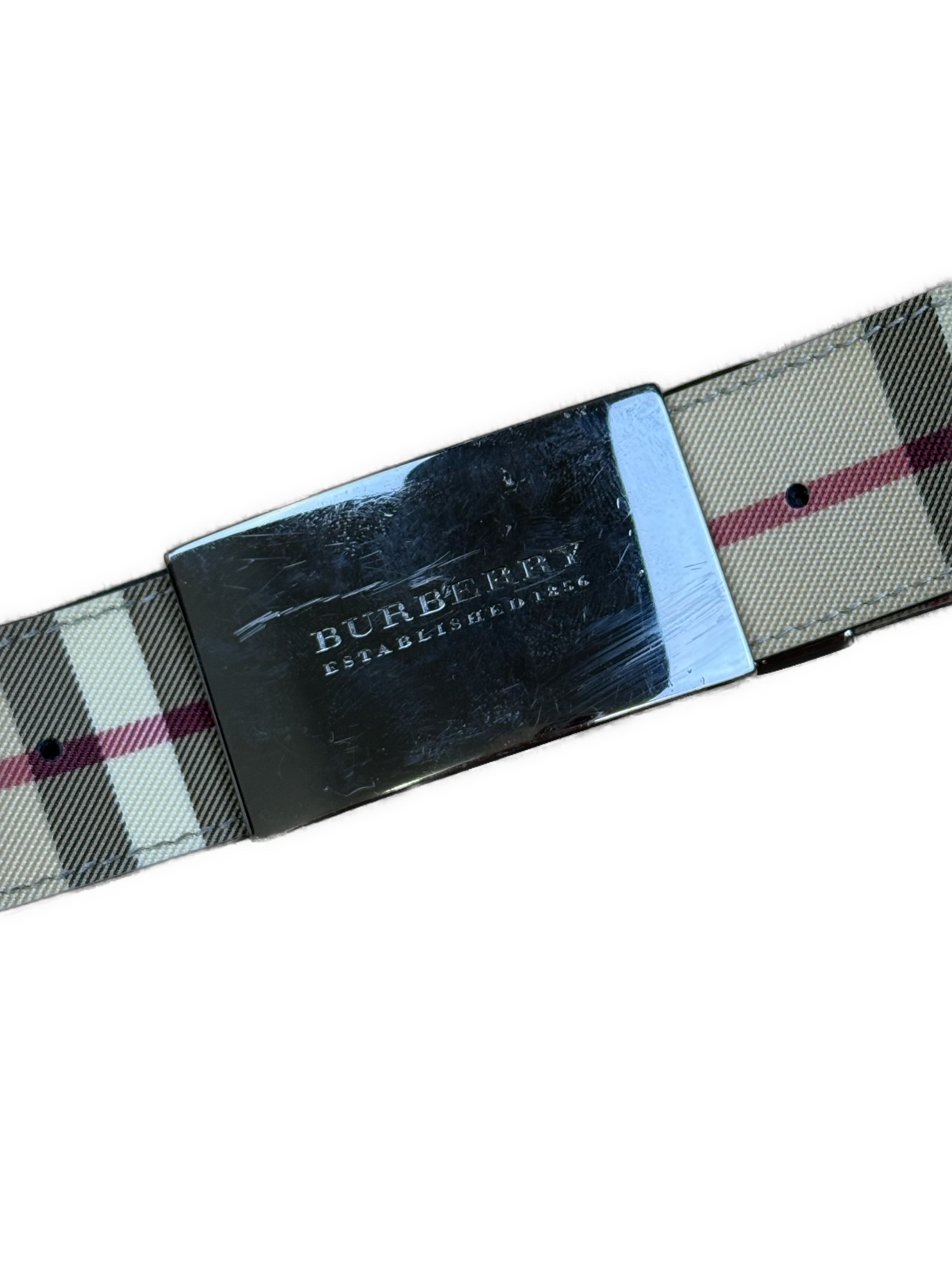 vintage Burberry belt