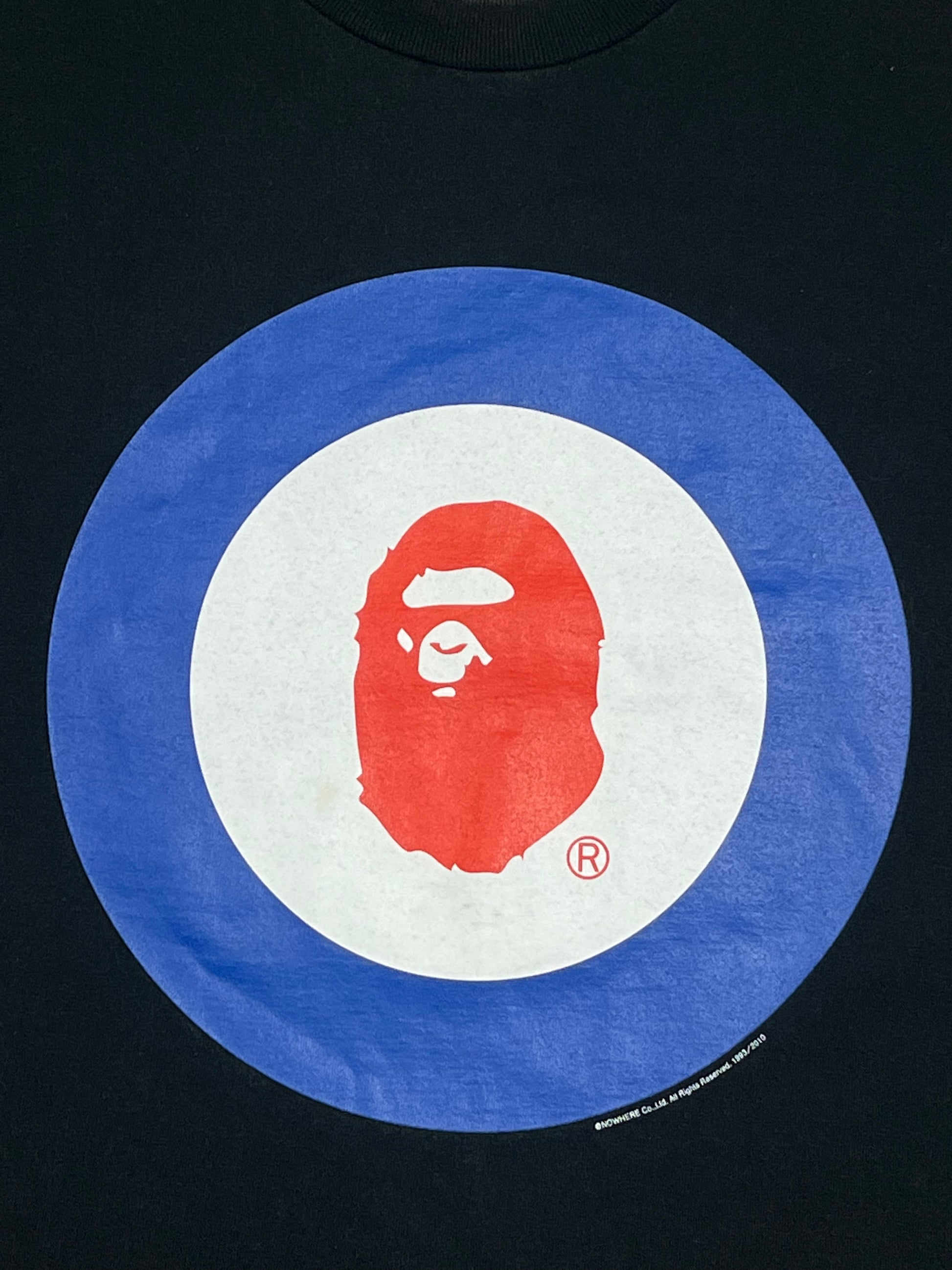 vintage BAPE a bathing ape t-shirt  {L}