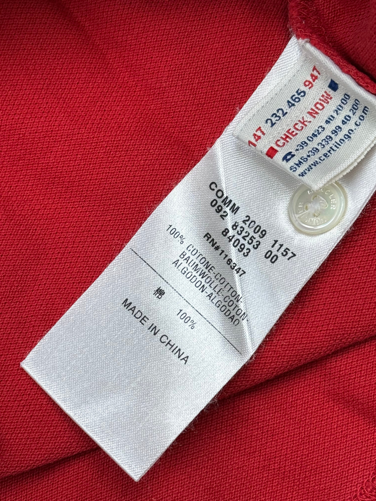 vintage Moncler polo {XL}