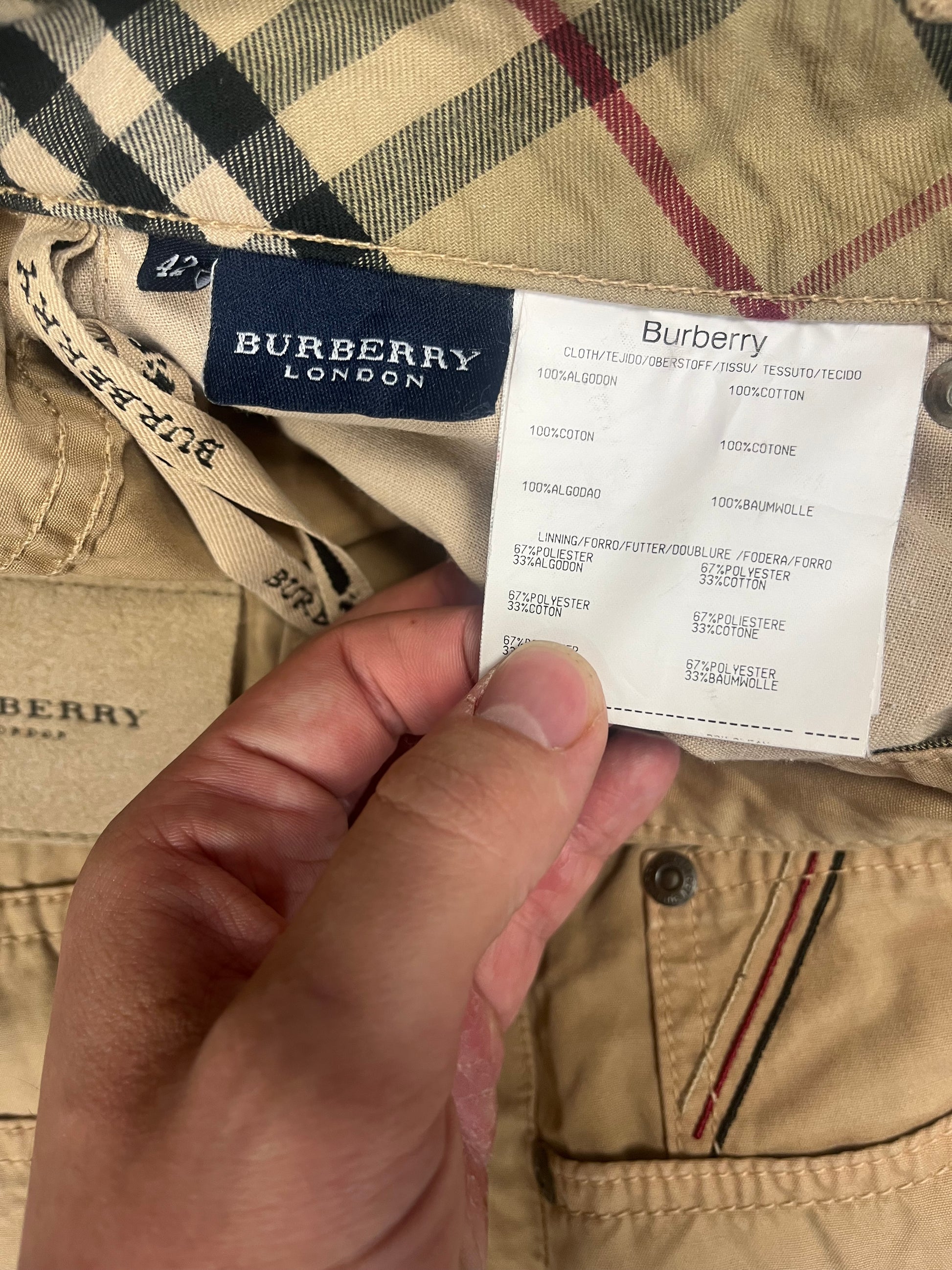 vintage Burberry pants {M}