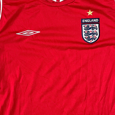 vintage Umbro England 2004-2006 away jersey {L}