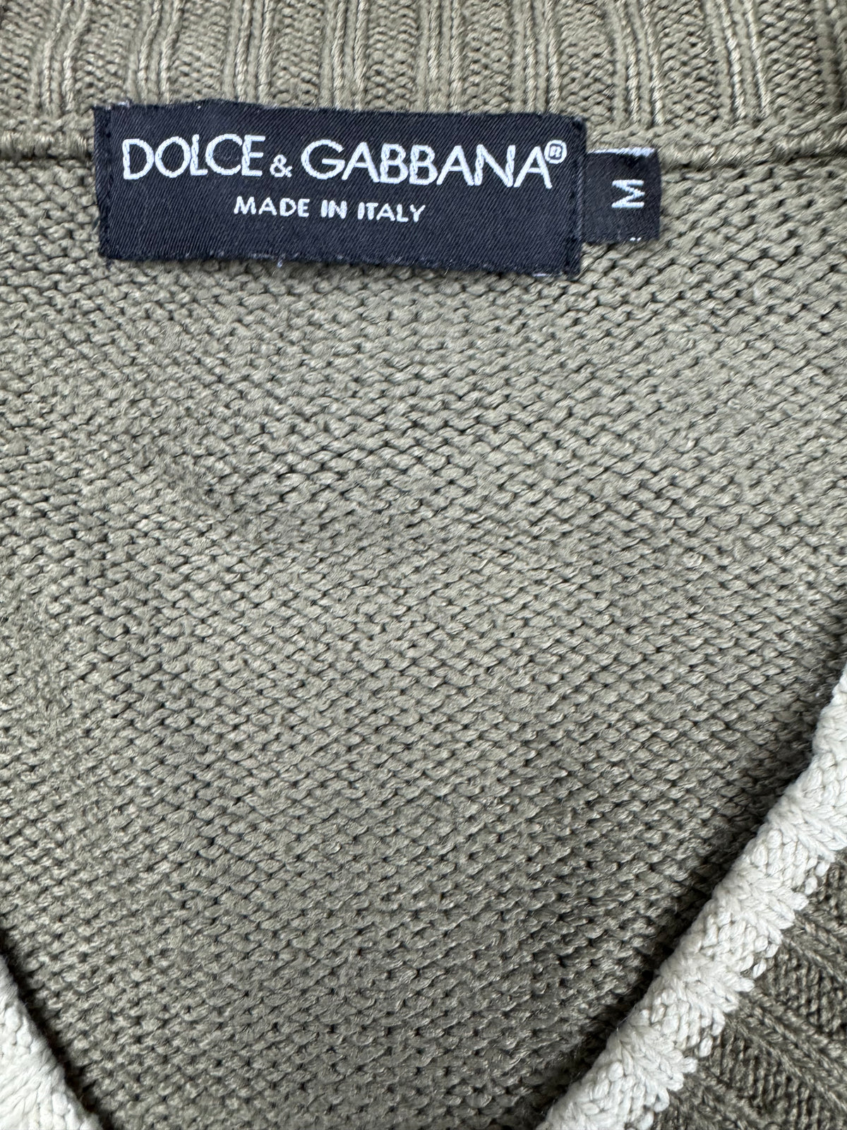 vintage Dolce & Gabbana knittedsweater {L}