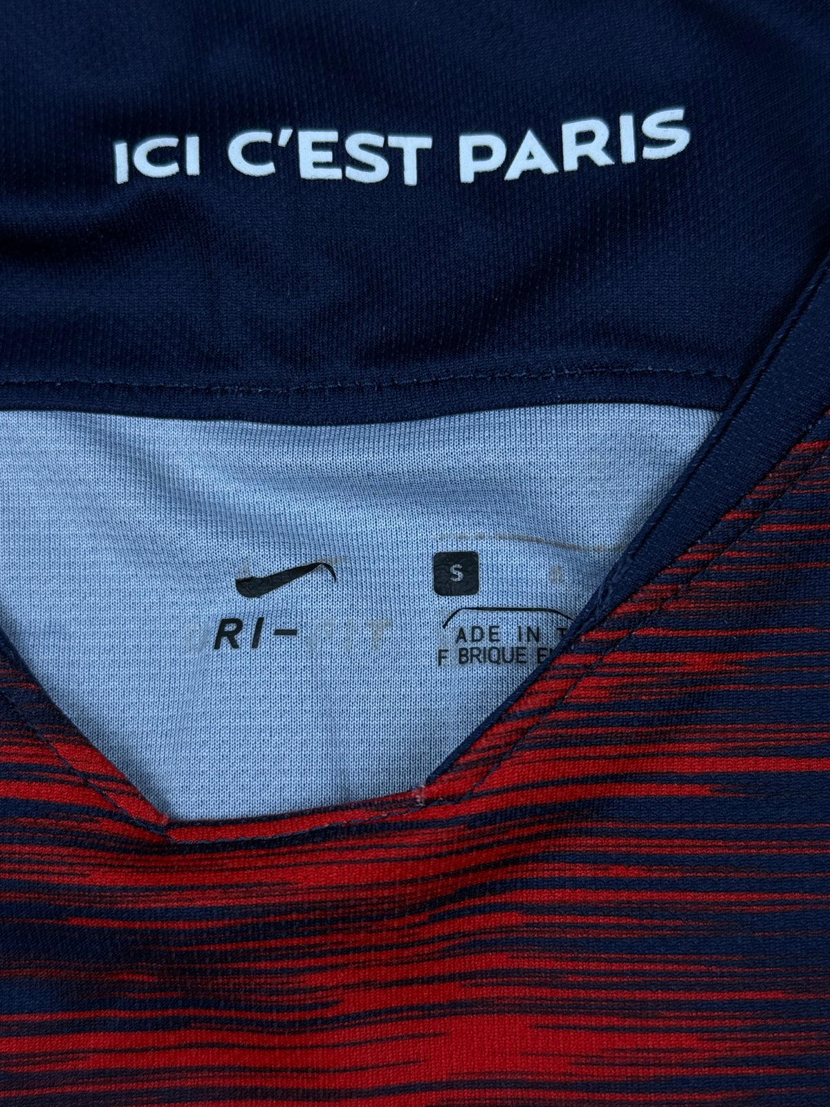 vintage Nike PSG Paris Saint Germain NEYMAR10 home jersey {S}