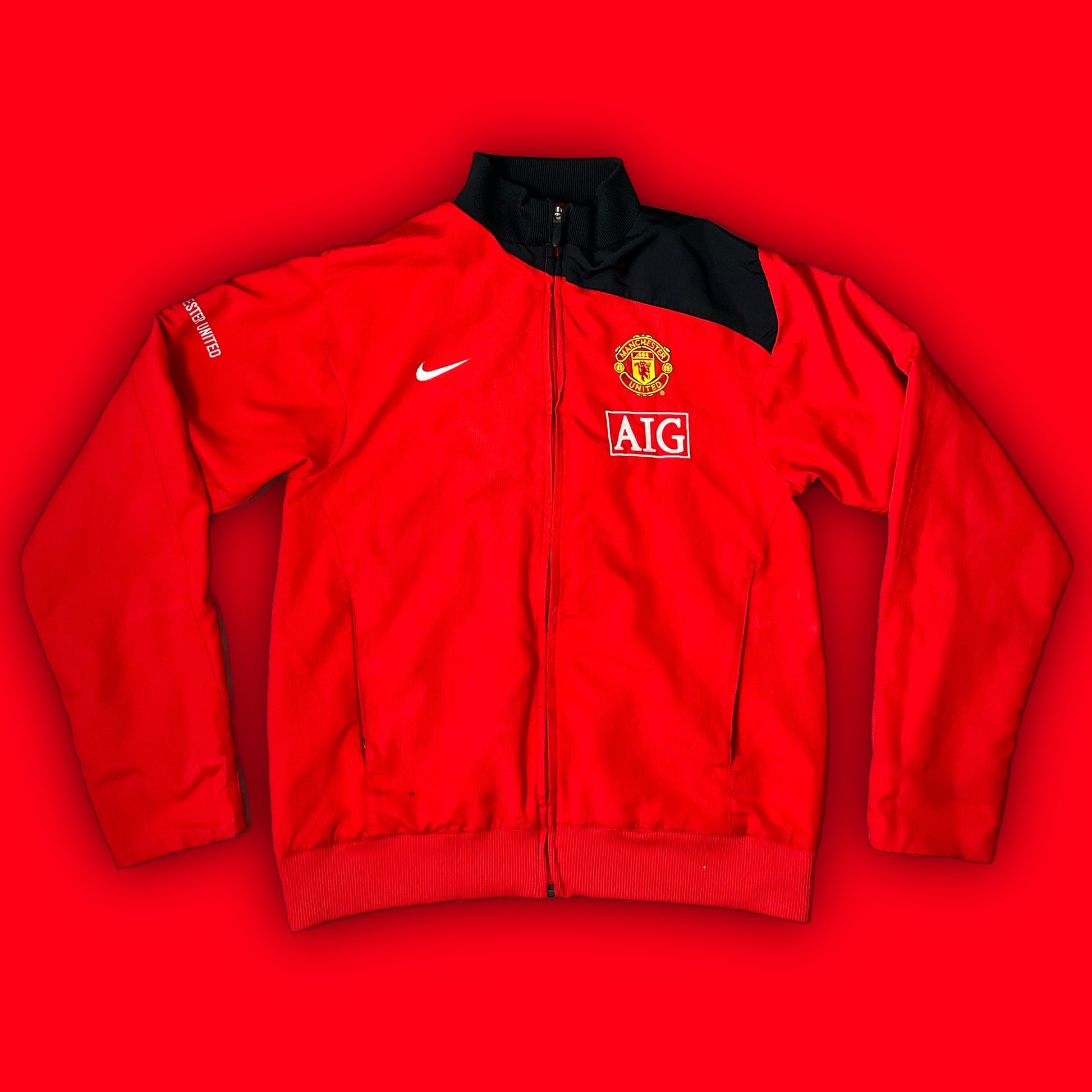 vintage Nike Manchester United windbreaker {S}